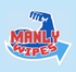 manlywipes logo